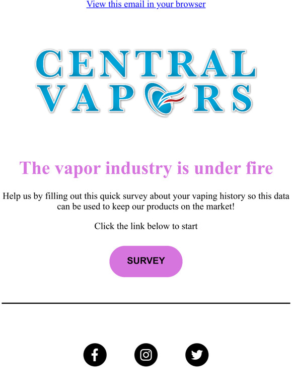 IMPORTANTHelp Save Vaping!