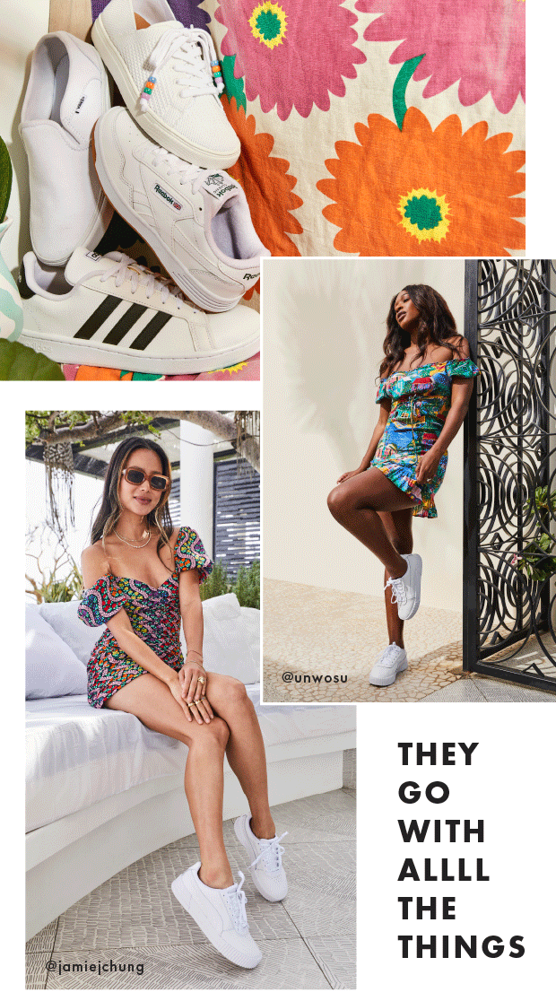 DSW White sneakers under 65 >>> Milled