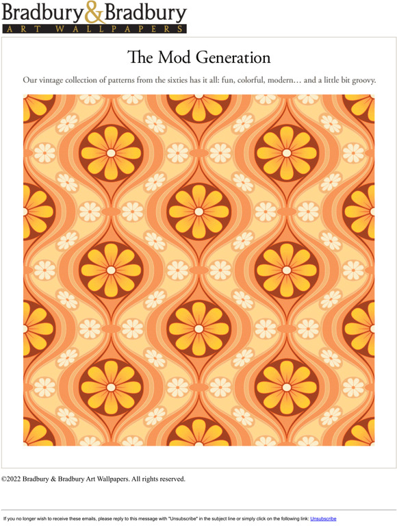 Bradbury & Bradbury: Vintage 1960s - The Mod Generation | Milled