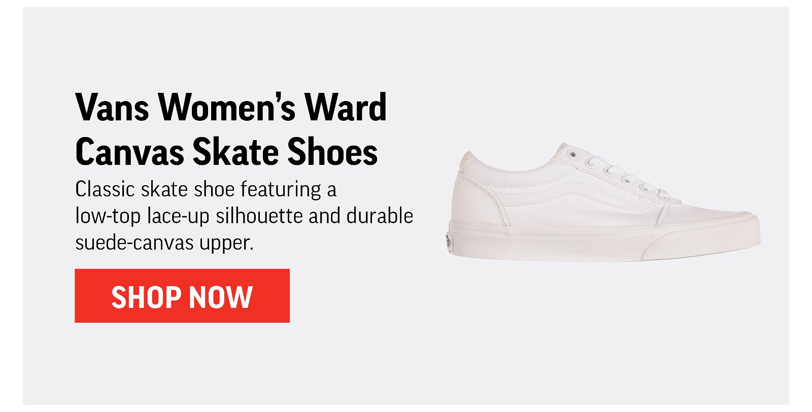 Vans Women's Ward Canvas Skate Shoes