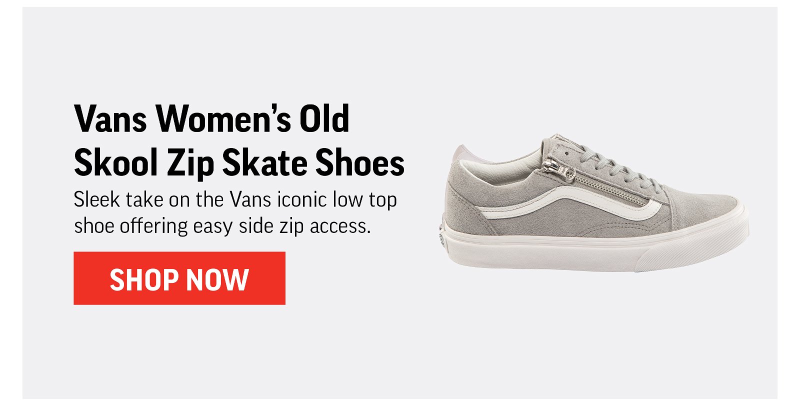 Vans Women's Old Skool Zip Skate Shoes