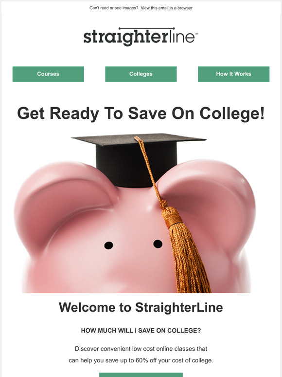 StraighterLine Get Started with StraighterLine Milled