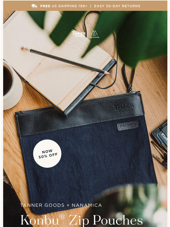 Tanner Goods TG + Nanamica Pouches Milled