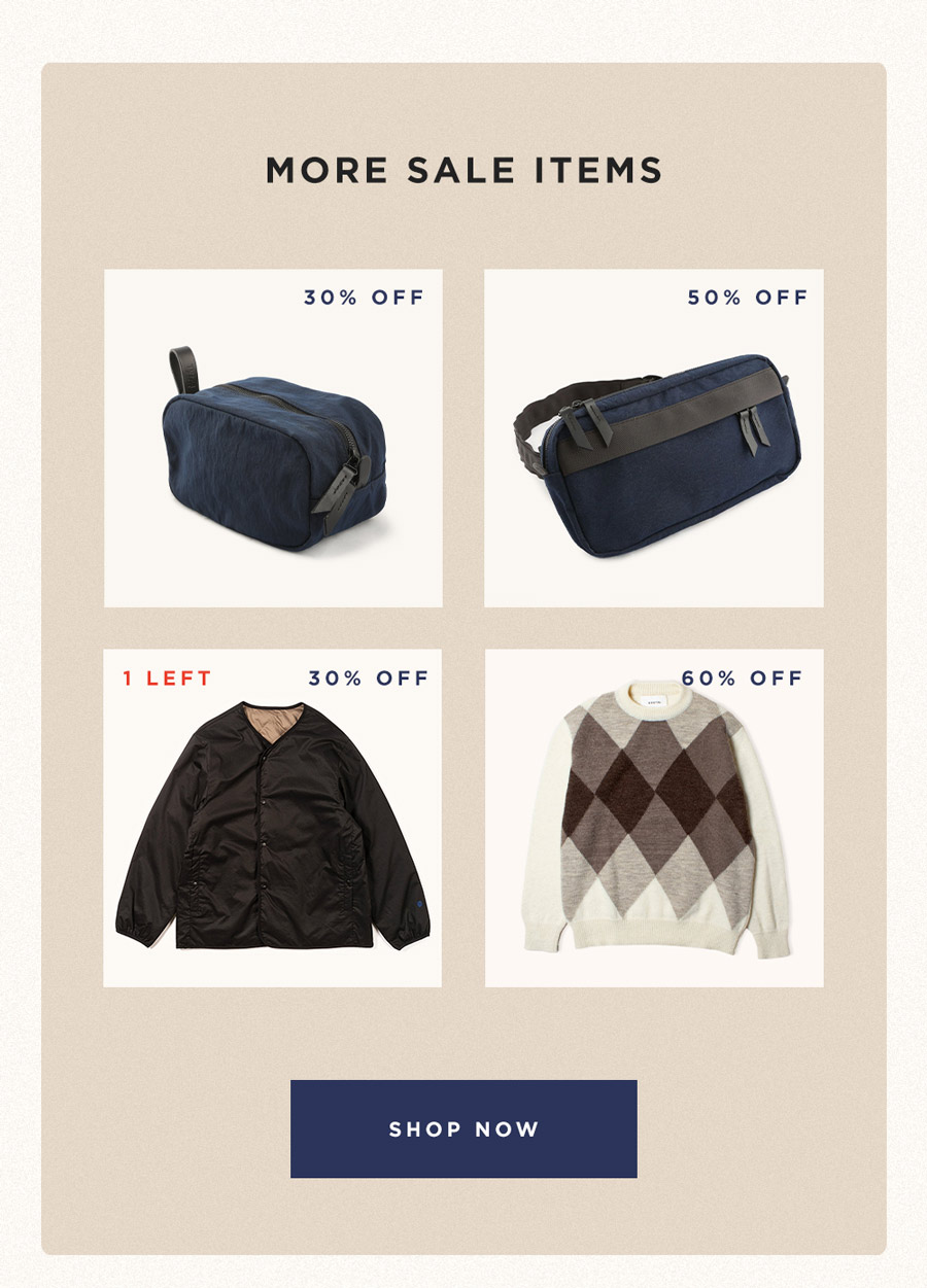 Tanner Goods TG + Nanamica Pouches Milled