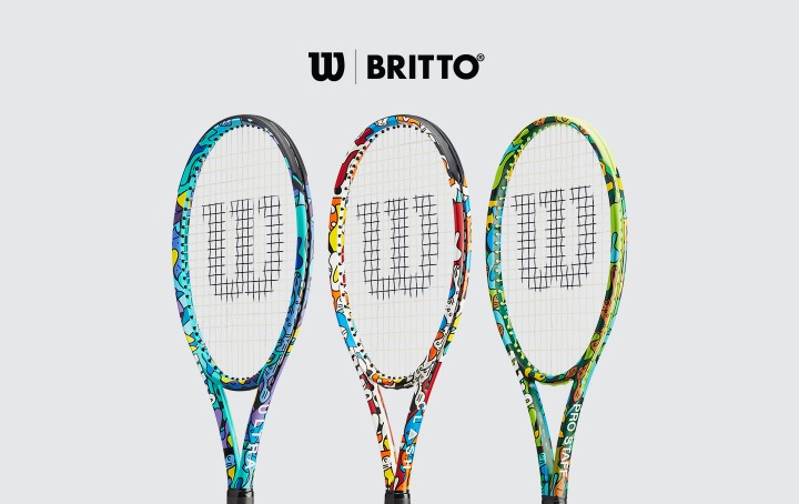 Wilson Sporting Goods: NEW WILSON X BRITTO RACKETS | Milled