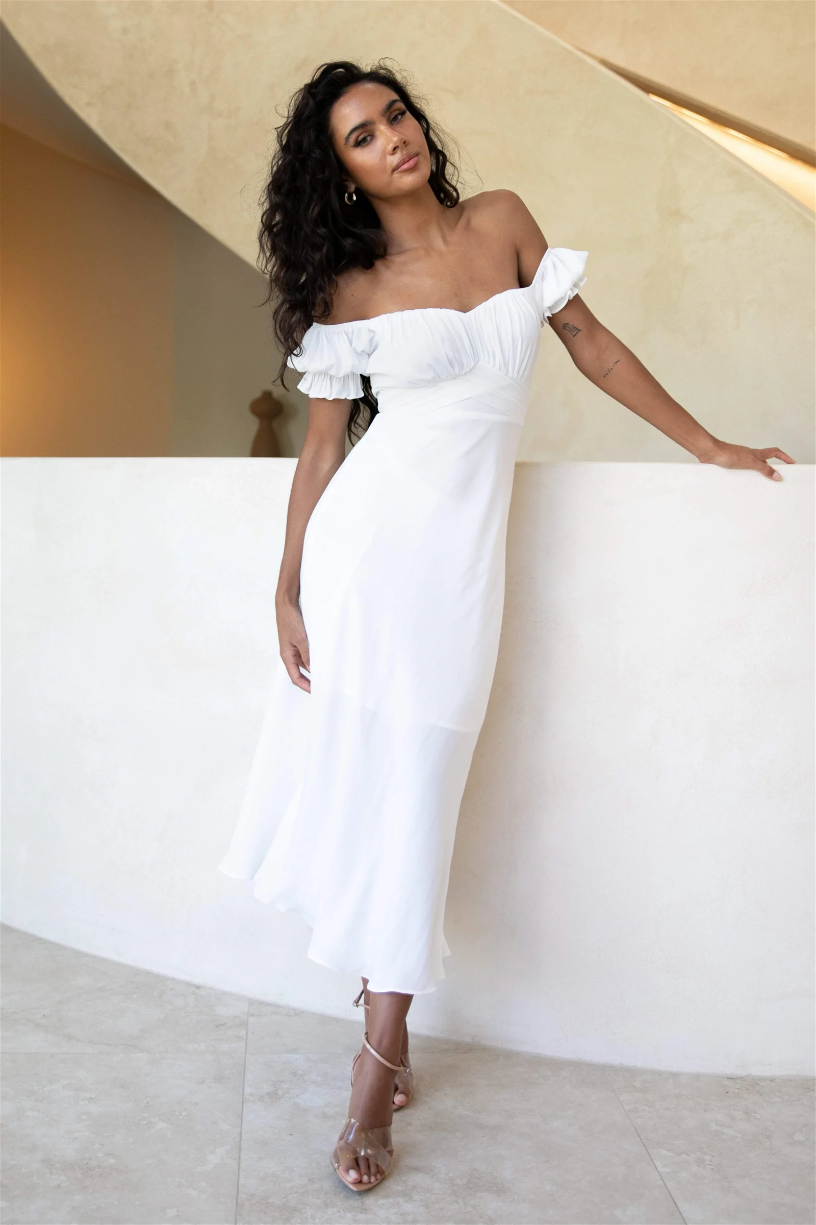 Image of Oralie Dress - White