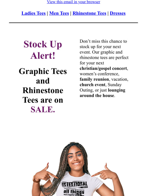 Big T-Shirt Sale Ends Sunday! 