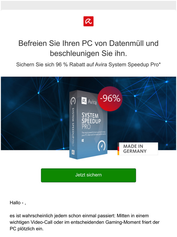 -lassen Sie sich nicht von Ihrem PC ausbremsen.
