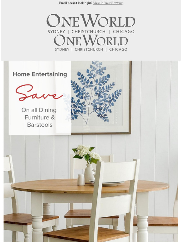 Dining Sale Ends Sunday, 100's of Items On Sale Now