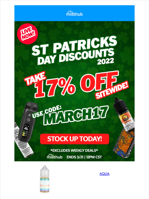  Shop and Save This Weekend!