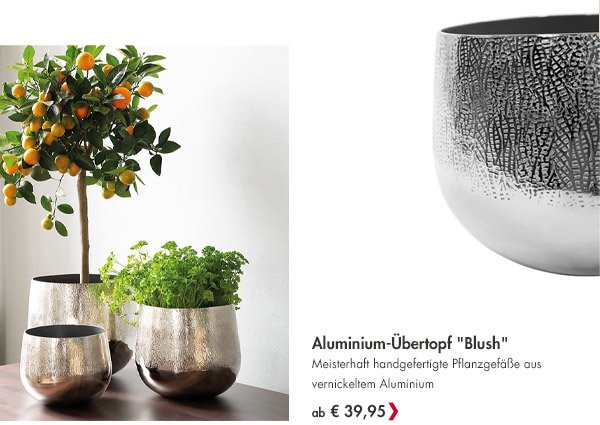 Aluminium-?bertopf Blush ab 39,95 Euro