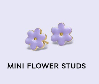 Mini Flower Studs