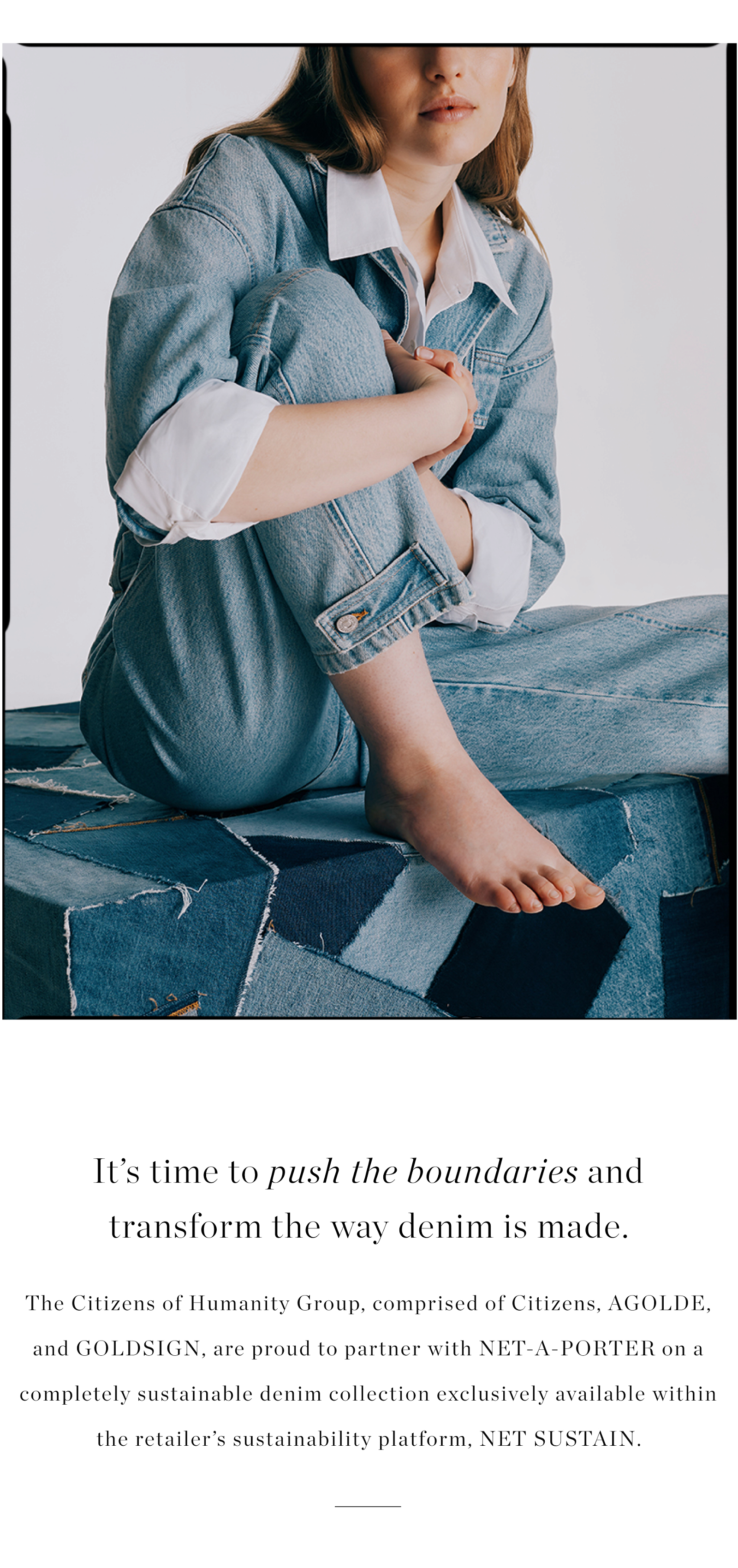 Citizens Of Humanity: Introducing Our Most Sustainable Denim