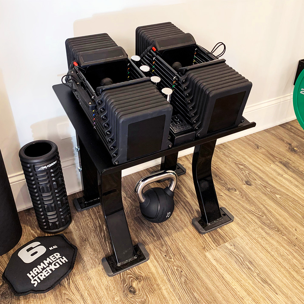 Life Fitness: [Just Launched] Hammer Strength PowerBlock Stand | Milled