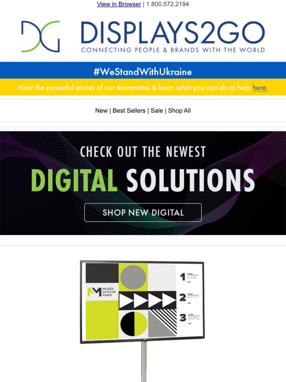 Displays2go Youve Got To Check Out These New Digital Displays Milled