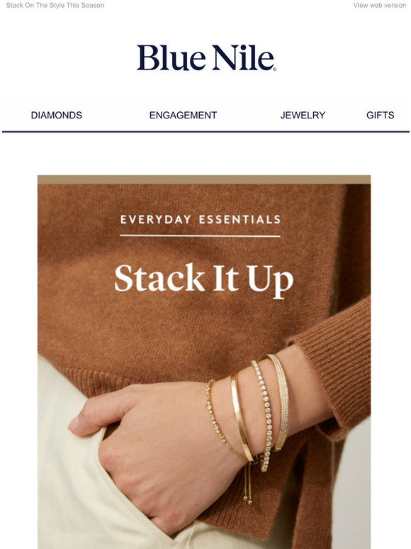 Blue Nile Everyday Essentials Stack Up The Bracelets! Milled