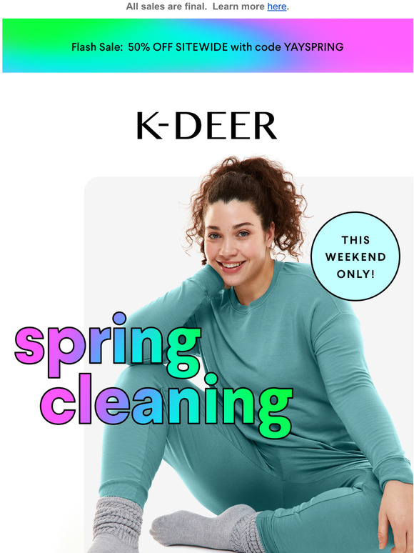 Wait, what?!  50% off happening NOW!