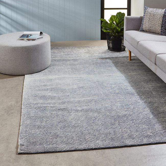 Ombre Blue Rug - Extra Large