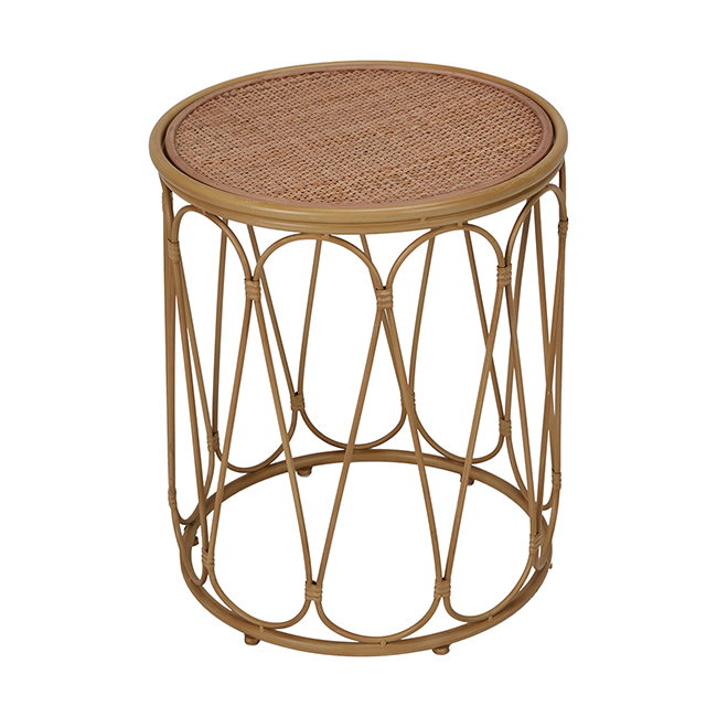 Rattan Side Table