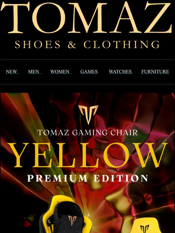 Tomaz Shoes (MY): JOIN THE GAMING CHAIR HYPE
