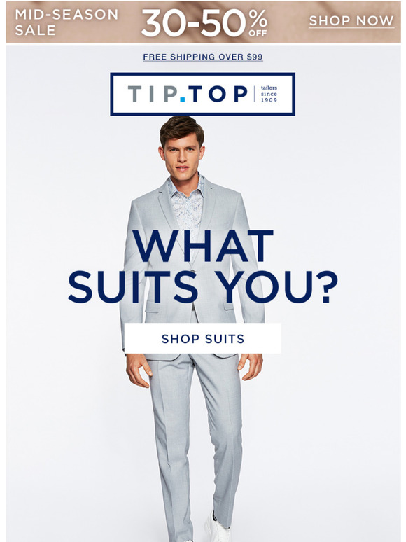 Tip Top Tailors Suit Up! Milled