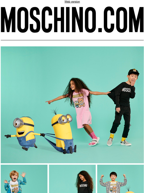 MOSCHINO Minions x Moschino Baby Kid Teen Milled