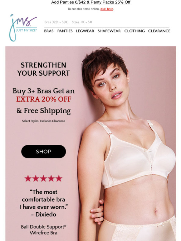 justmysize: Mix & Match Bras & Panties for the Pair-fect Set