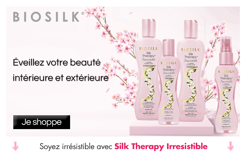 La nouvelle gamme Biosilk : Silk Therapy Irresistible
