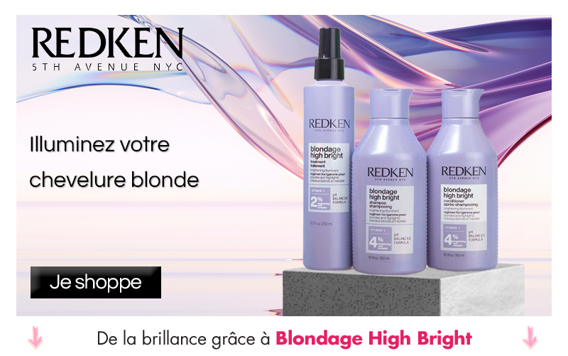 La nouvelle gamme Redken : Blondage High Bright