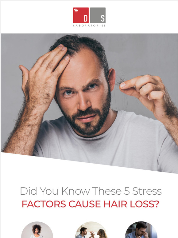 Ds Laboratories How Stress Affects Hair Loss Milled