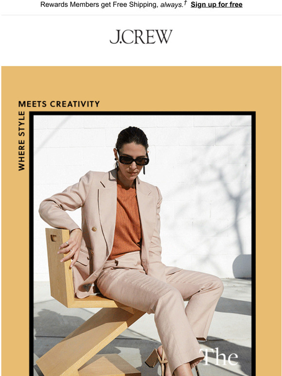 J.Crew Email Newsletters Shop Sales, Discounts, and Coupon Codes