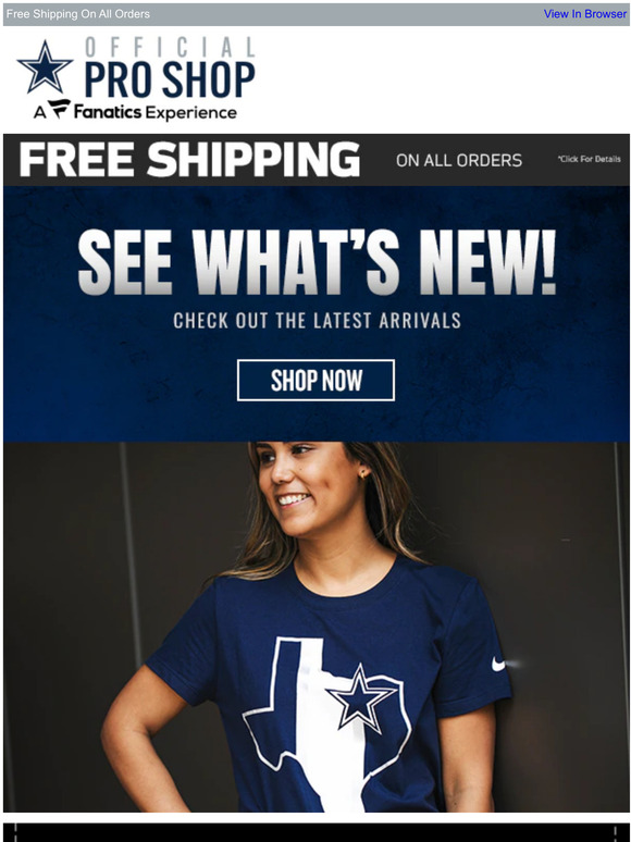 Dallas Cowboys Pro Shop - The annual sample sale is 