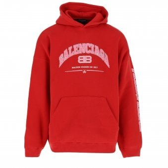 Pull-Over Hoodie Red
