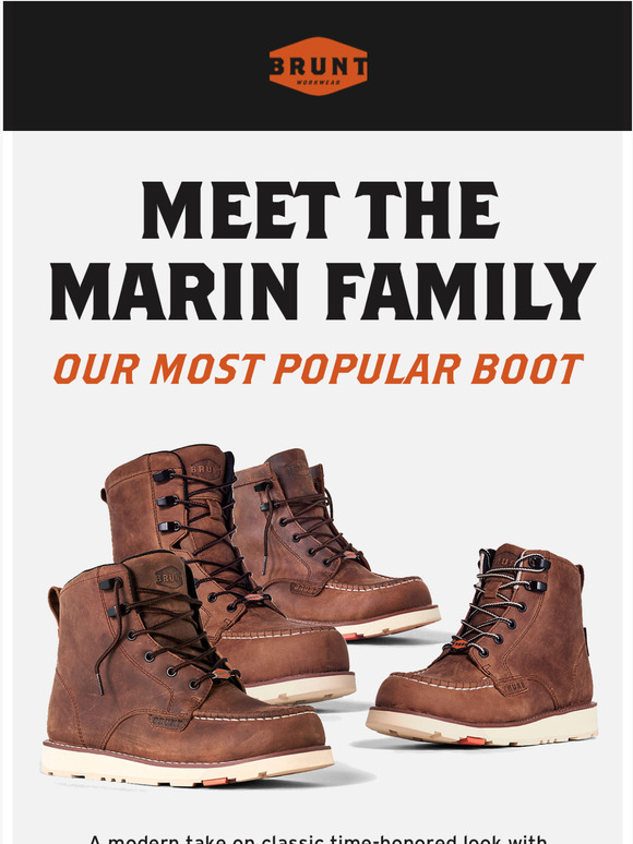 BRUNT Workwear (US) Meet The Marin Family Milled