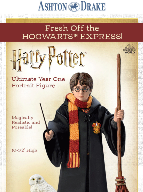 The Ashton Drake Galleries Online Fresh Off the HOGWARTS Express
