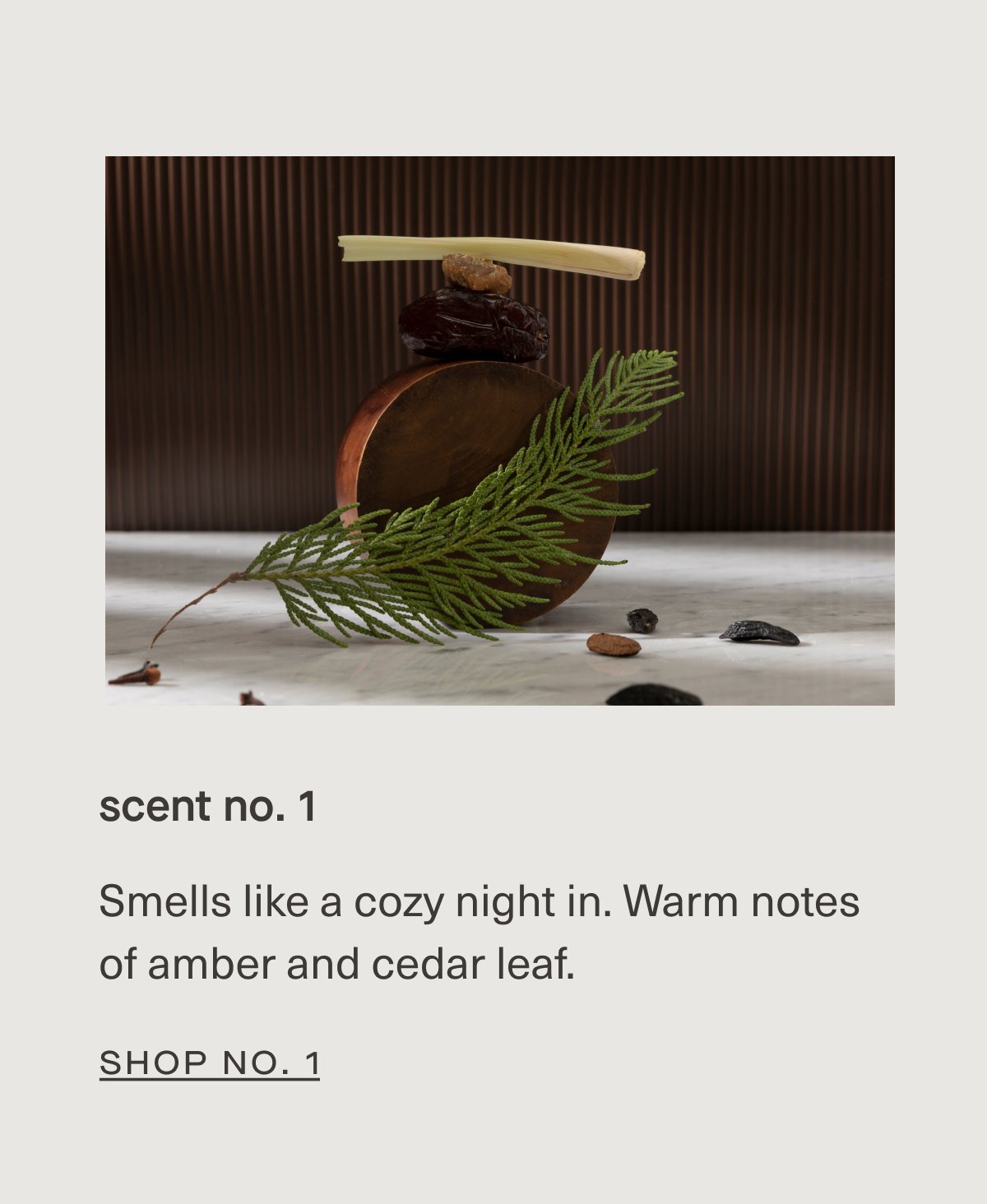 scent no. 1