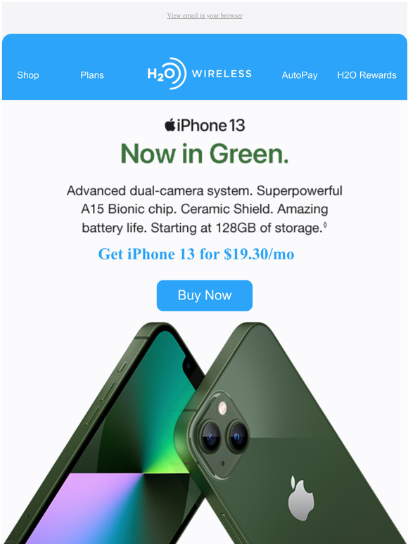 iPhone 13 Now in Green