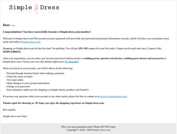 Welcome to Simple-dress.com