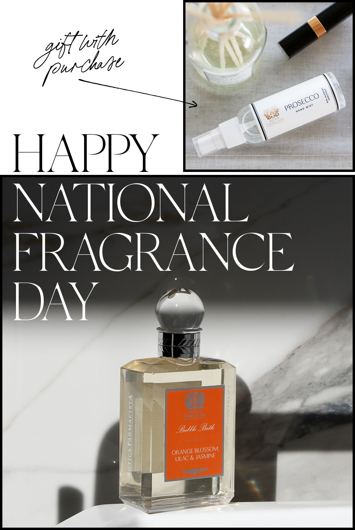 Antica Farmacista It's National Fragrance Day! Milled