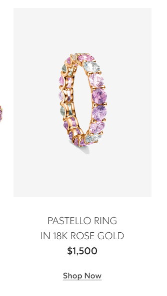 PASTELLO WEDDING RING IN 18K ROSE GOLD