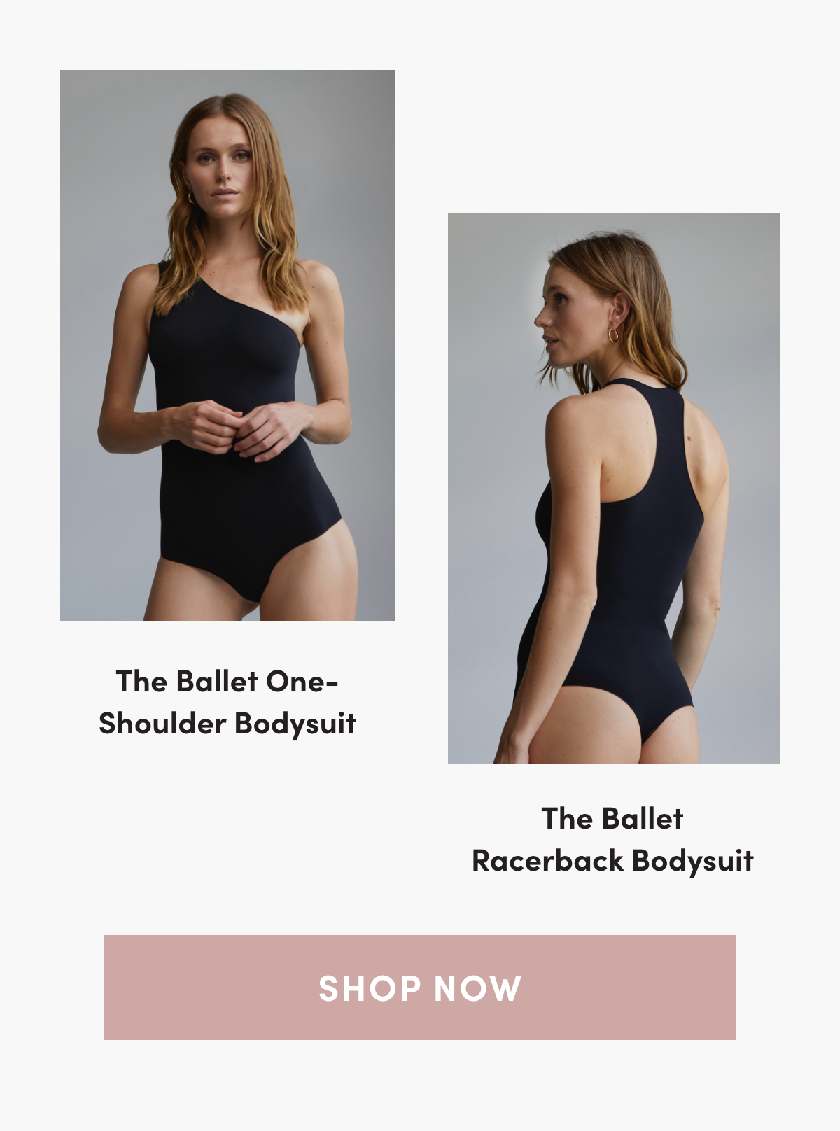The Ballet One-Shoulder Bodysuit | The Ballet Racerback Bodysuit