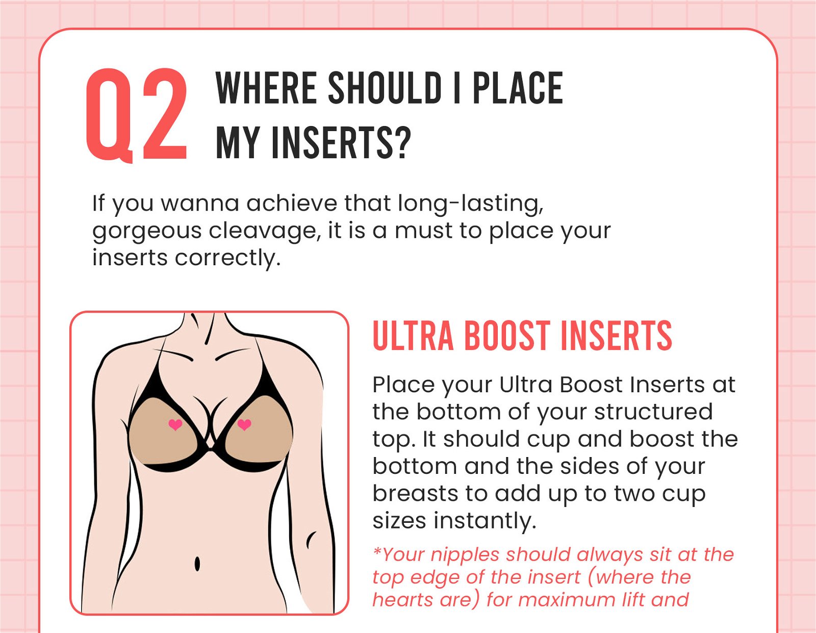 BOOMBA: Meet the inserts that *actually* boost 2 cup size!