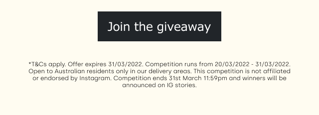Join our giveaway!