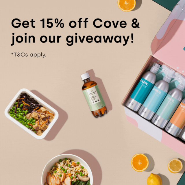 Get 15% off Cove & join our giveaway