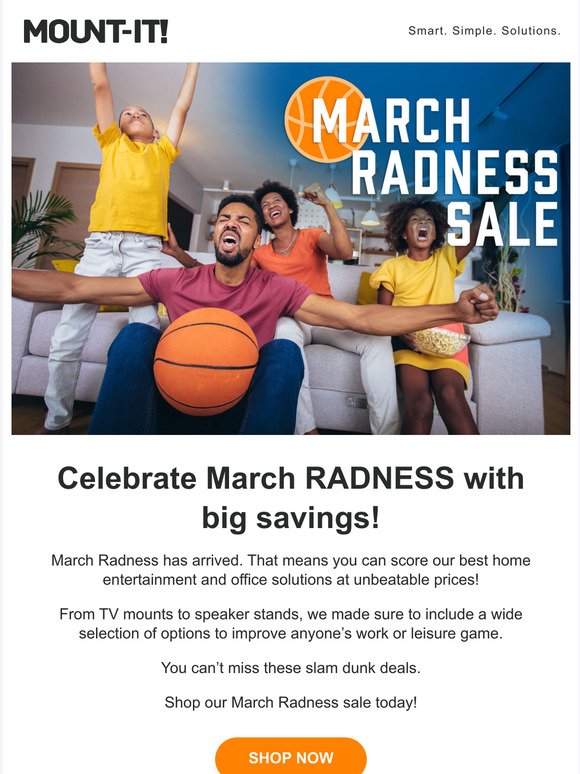 Celebrate March RADNESS with big savings!