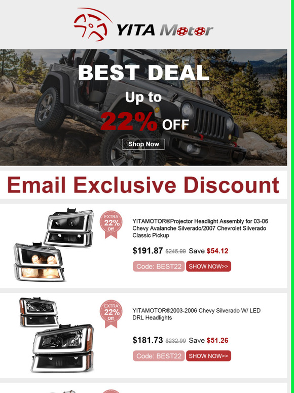 Don't miss out on $54 OFF-YITAMOTOR