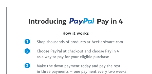 introducing paypal pay in 4