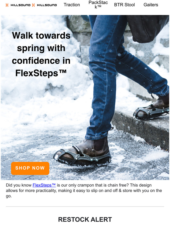 Walk into spring with confidence 