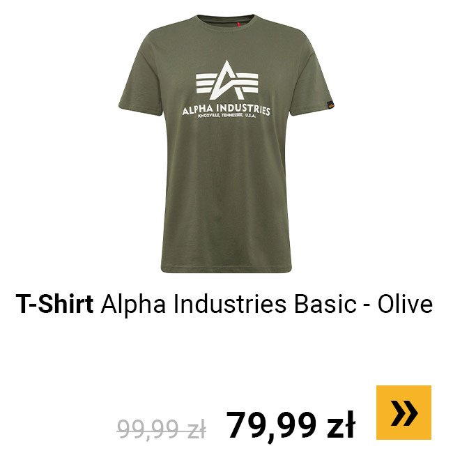 Koszulka T-Shirt Alpha Industries Basic - Olive