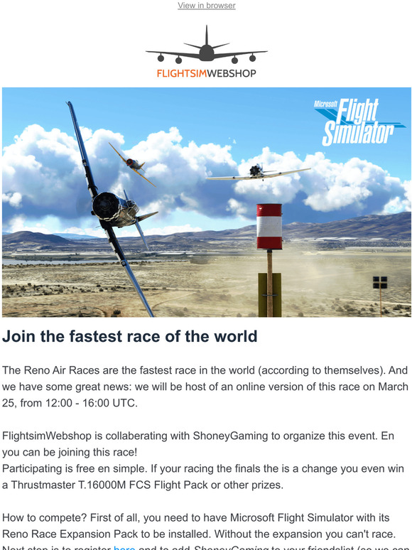 Thrustmaster - T.16000M FCS - FlightsimWebshop